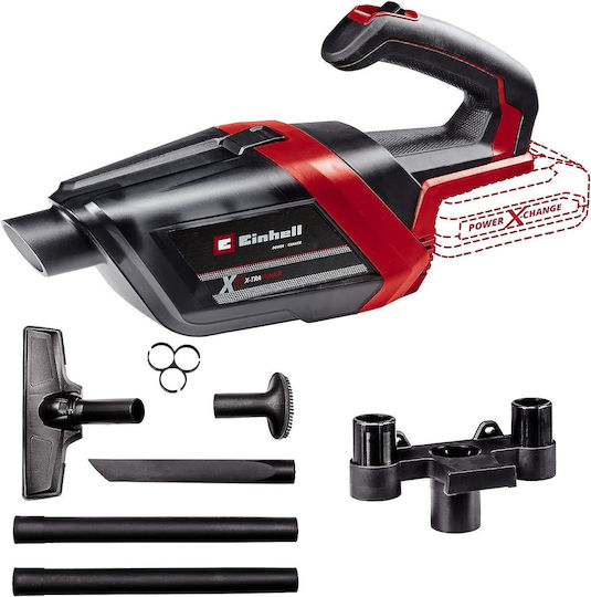 Einhell Tehv 18/06 Li 2347190 Επαναφορτιζόμενο Σκουπάκι Χειρός 18V Χωρίς Φορτιστή και Μπαταρία Κόκκινο