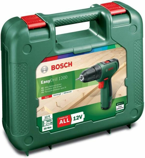 Bosch EasyDrill 1200 Κρουστικό Δραπανοκατσάβιδο Μπαταρίας 12V 1x1.5Ah 06039D3006