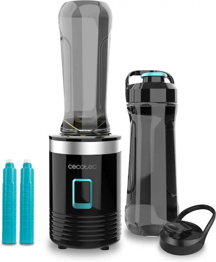 Cecotec Power Titanium 350 Easygo Μπλέντερ για Smoothies 0.6lt Μαύρο