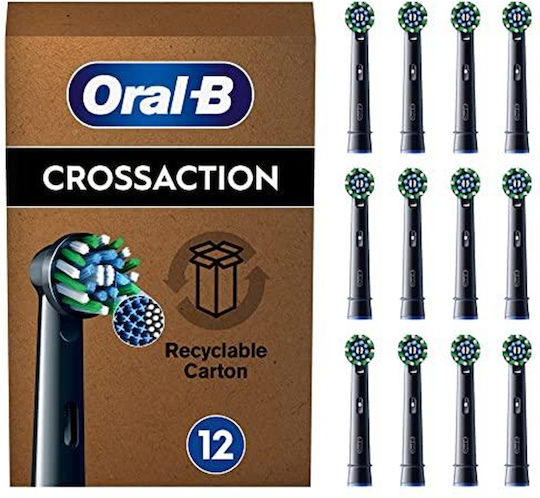 Oral-B Pro Cross Action Ανταλλακτικές Κεφαλές για Ηλεκτρική Οδοντόβουρτσα 12τμχ