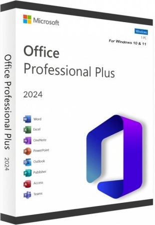Microsoft Office Professional Plus 2024 Πολύγλωσσο σε Ηλεκτρονική άδεια για 1 Χρήστη