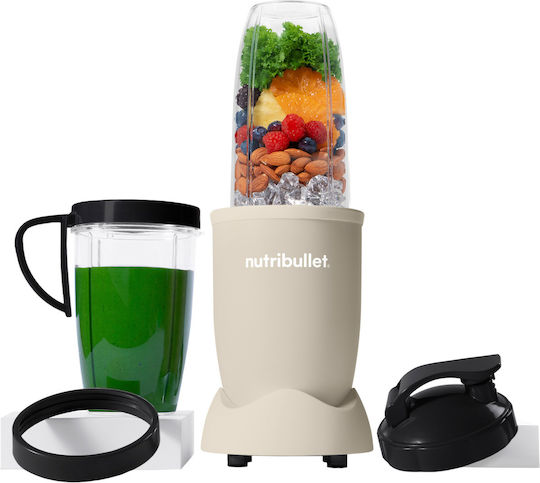NutriBullet Μπλέντερ για Smoothies 0.71lt 900W Μπεζ NB907MASN