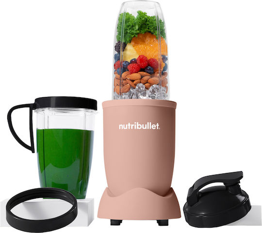 NutriBullet Μπλέντερ για Smoothies 0.71lt 900W Ροζ NB907MACL
