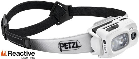 Petzl Επαναφορτιζόμενος Φακός Κεφαλής LED IPX4 με Μέγιστη Φωτεινότητα 1100lm Swift Rl E095BB02