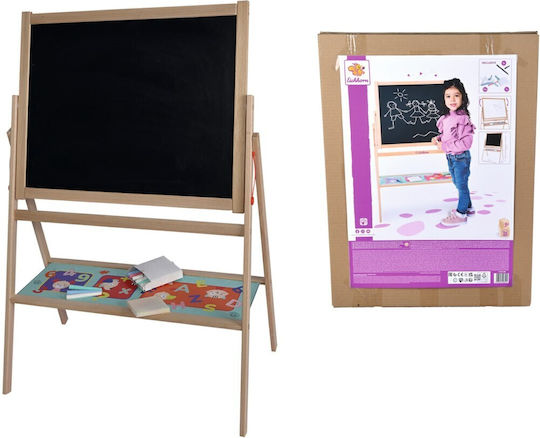 Ξύλινος Μαγνητικός Πίνακας Καβαλέτο 58x86 Εκ Eichhorn