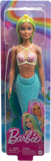 Barbie Light Blue Mermaid Tail and Tiara Κούκλα Dreamtopia Blue Tail για 3+ Ετών 30εκ. HRR03