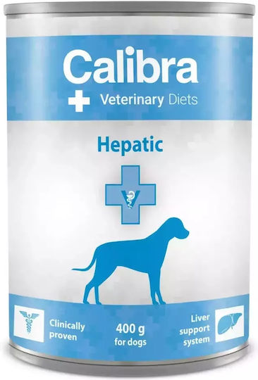 Calibra Veterinary Diets Hepatic Υγρή Τροφή Σκύλων σε Κονσέρβα Διαίτης με Κοτόπουλο και Ρύζι 400gr A31-CLVD7502