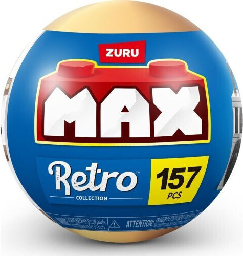 Zuru Τουβλάκια Max Build Retro για 3+ Ετών 1τμχ (Διάφορα Σχέδια) 1τμχ 31109