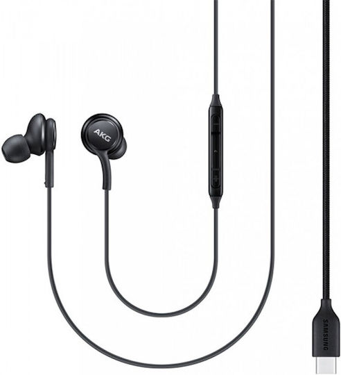 Samsung EO-IC100 In-ear Handsfree Ακουστικά με Βύσμα USB-C Μαύρο