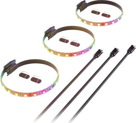 Hyte Ls10 Qrgb Light Strips 33cm 3 Pack