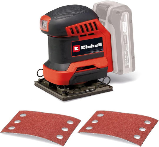 Einhell TE-OS 18/113 Li Παλμικό Τριβείο Χούφτας 18V Solo με Σύστημα Αναρρόφησης