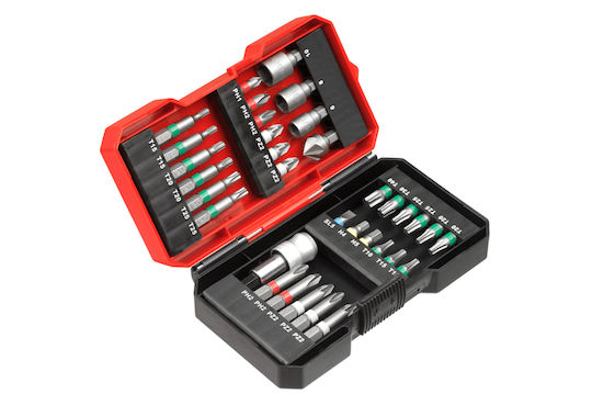 Σετ Μύτες Καρυδάκια Kwb Sbox 34 Tεμαχίων