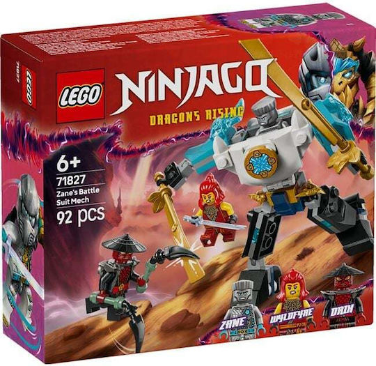 LEGO Ninjago Zane's Battle Suit Mech για 6+ Ετών 92τμχ 71827