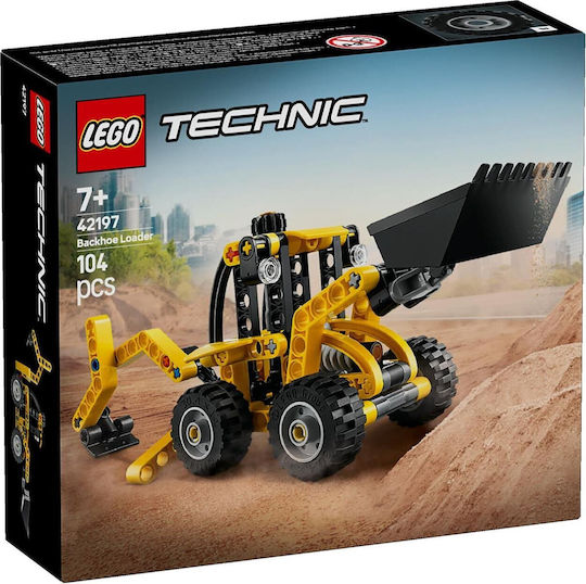 LEGO Technic Backhoe Loader για 7+ Ετών 104τμχ 42197