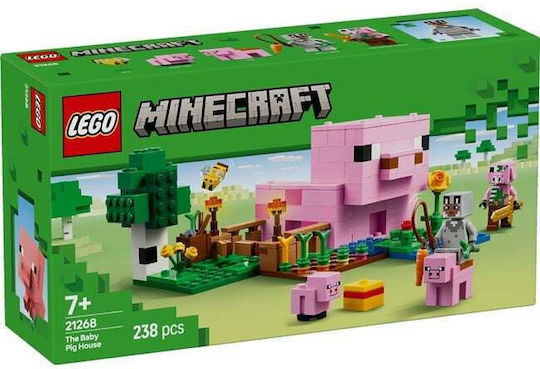 LEGO Minecraft The Baby Pig House για 7+ Ετών 238τμχ 21268