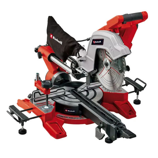 Einhell 4300877 Φαλτσοπρίονο Ρεύματος με Ισχύ 1800W, Οδηγό Laser & Δίσκο Κοπής Διαμέτρου 254mm