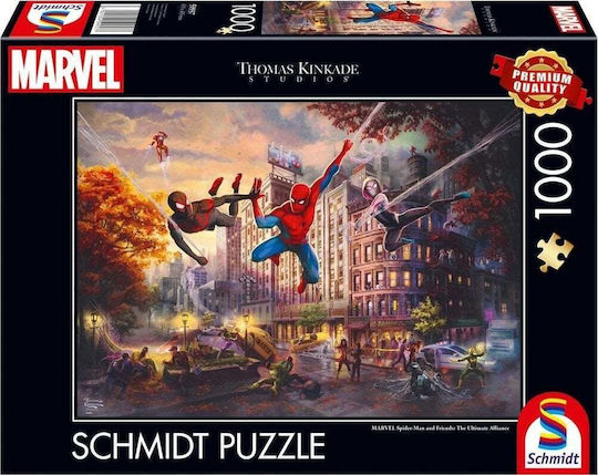 Spider-man Και Φίλοι Puzzle 2D 1000pcs