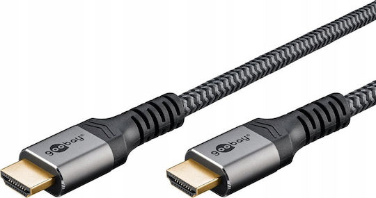 Goobay HDMI 2.0 Cable HDMI male - HDMI male 10m Μαύρο 64997