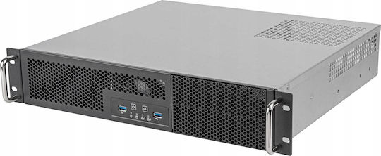 Silverstone RM23-502-MINI Server Κουτί Υπολογιστή Μαύρο