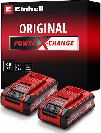 Einhell Μπαταρία Εργαλείου Λιθίου 18V με Χωρητικότητα 3Ah 4511631