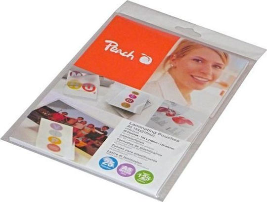 Peach Ζελατίνες Πλαστικοποίησης A5 125 microns PPR525-03 25τμχ