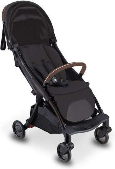 Globber Lite Καρότσι Μωρού Kατάλληλο για Nεογέννητο Μαύρο 7.4kg 925-120