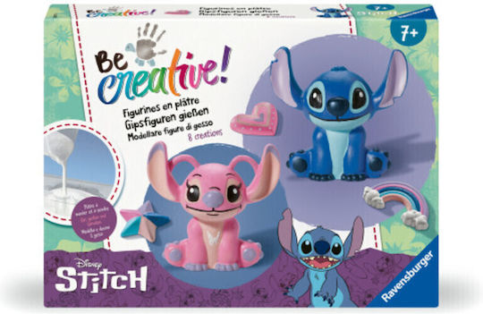 Ravensburger Ζωγραφική Be Creative! DIY Φιγούρες Stitch & Angel για Παιδιά 7+ Ετών 23877