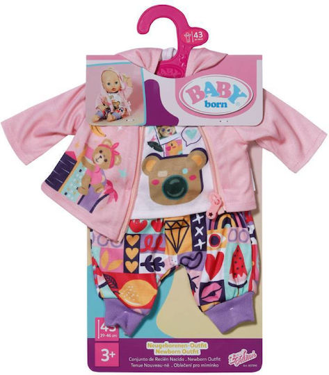 ZAPF Creation Baby Born Newborn Outfit 43 εκ. 837290