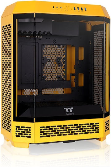 Thermaltake The Tower 600 Gaming Midi Tower Κουτί Υπολογιστή με Πλαϊνό Παράθυρο Bumblebee