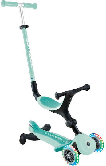 Globber Παιδικό Πατίνι Αναδιπλούμενο Τρίτροχο με Κάθισμα για 15+ Μηνών Πράσινο 749-206