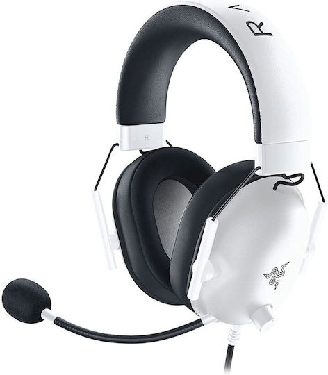 Razer BlackShark V2 X For Playstation Over Ear Gaming Headset με σύνδεση 3.5mm Λευκό