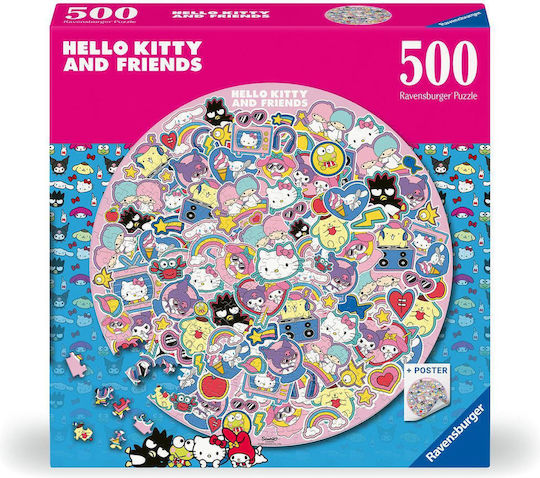 Hello Kitty and Friends Puzzle 2D 500pcs