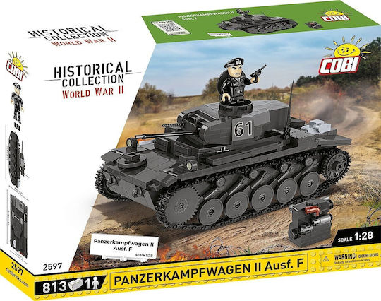 Cobi Τουβλάκια Tank Panzerkampfwagen Ii 813τμχ