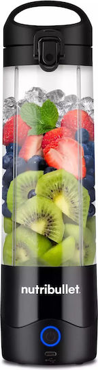 NutriBullet Μπλέντερ για Smoothies 0.47lt Μαύρο NBP003B
