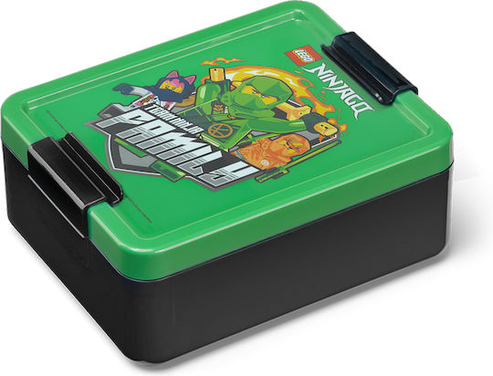 LEGO Ninjago Πλαστικό Παιδικό Δοχείο Φαγητού Ninjago 1lt Πράσινο 40520803