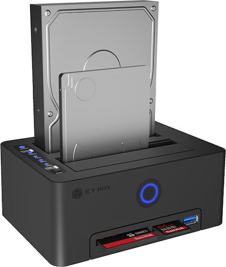 Icy Box Card Reader SATA για SD (IB-1233CL-CR)