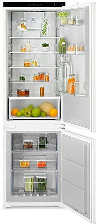 Electrolux Ψυγειοκαταψύκτης 248lt Total NoFrost Υ177.2xΠ54.6xΒ54.9εκ. Λευκός EN6ME18S3