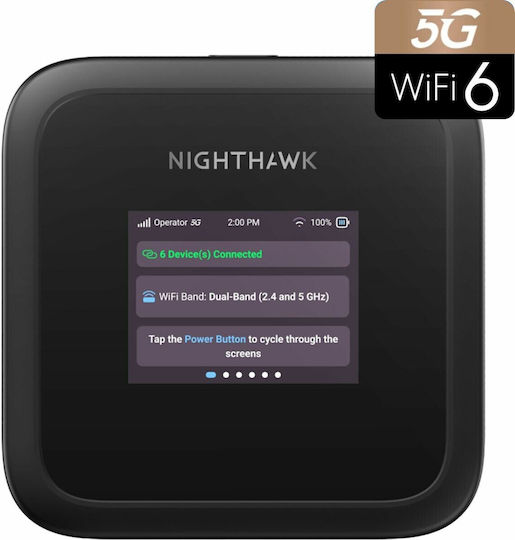 NetGear M3 Ασύρματο 5G Φορητό Hotspot Wi‑Fi 6