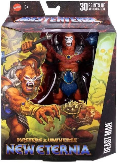 Φιγούρα Δράσης New Eternia Beast Man για 6+ Ετών 17.78εκ. JBP80