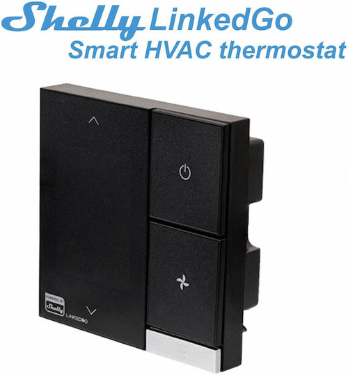 Shelly Linkedgo Smart Hvac Θερμοστάτης 1τμχ