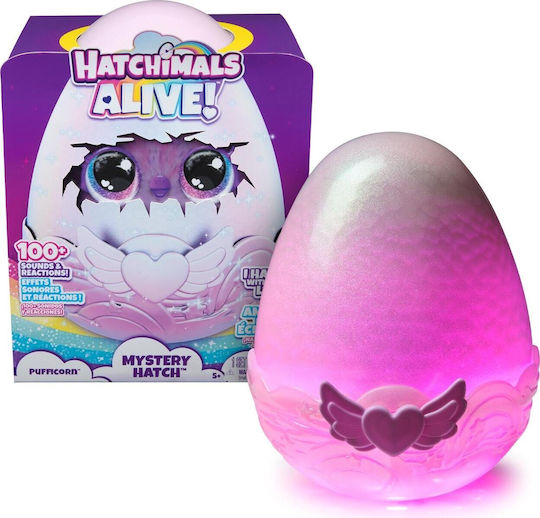Spin Master Alive Mystery Hatch - Pufficorn Hatchimals για 5+ Ετών 6069132