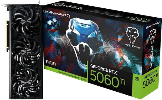Gainward GeForce RTX 5060 Ti 8GB GDDR7 Python III Κάρτα Γραφικών