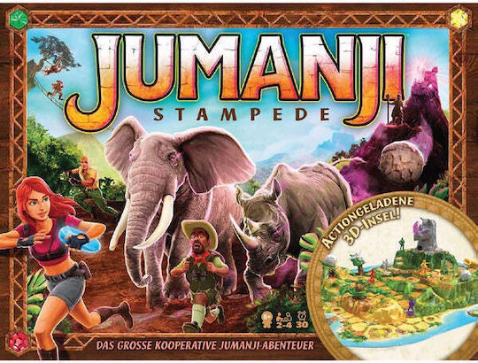 Επιτραπέζιο Παιχνίδι Jumanji για 2-4 Παίκτες 8+ Ετών 6070939 Spin Master