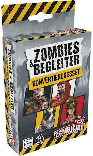 Επέκταση Παιχνιδιού Zombicide - Ζόμπι & Συνοδοί Asmodee