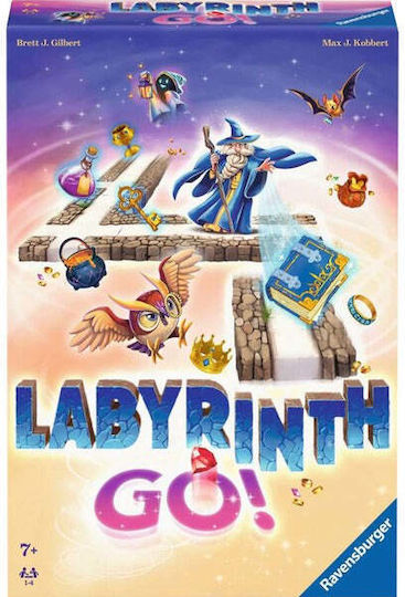Επιτραπέζιο Παιχνίδι Labyrinth GO! για 2-4 Παίκτες 7+ Ετών 24699 Ravensburger