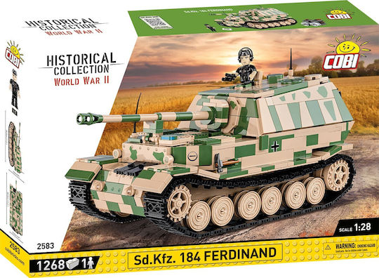 Cobi Τουβλάκια Historical Collection WWII Sd.Kfz. 184 Ferdinand για 7+ Ετών 1268τμχ