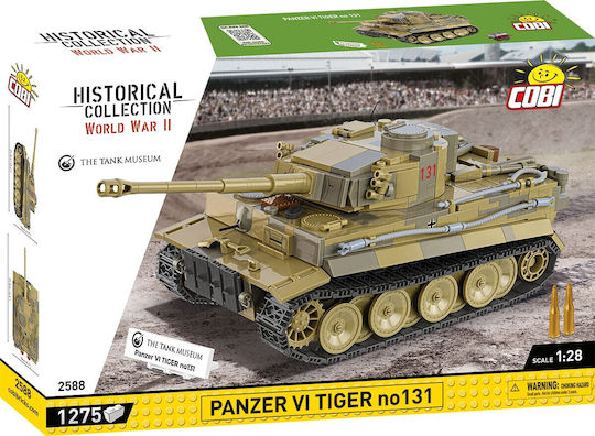Cobi Τουβλάκια Panzer VI Tiger Νο131 για 7+ Ετών 1275τμχ
