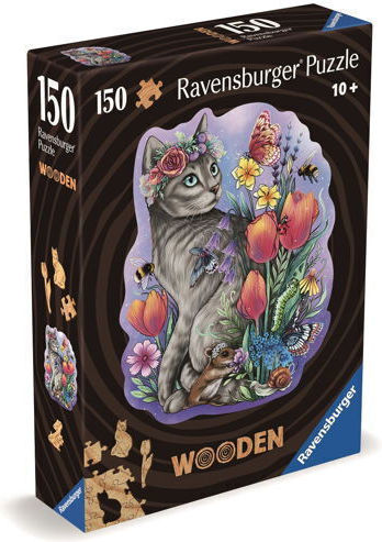 Ξύλινο Παιδικό Puzzle Cat Cat 150pcs Ravensburger