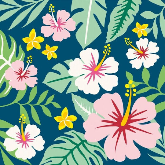 Ravensburger Paint By Numbers Exotic Flowers