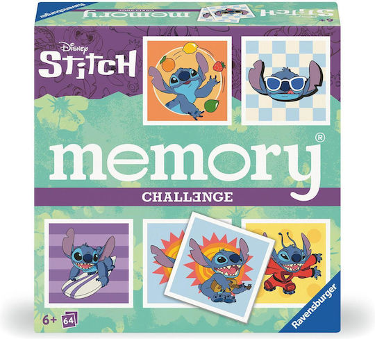 Επιτραπέζιο Παιχνίδι Disney Stitch Memory για 1+ Παίκτες 6+ Ετών 24697 (EN) Ravensburger